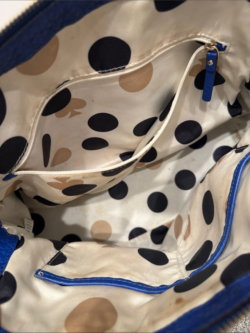 kate spade pebbled leather